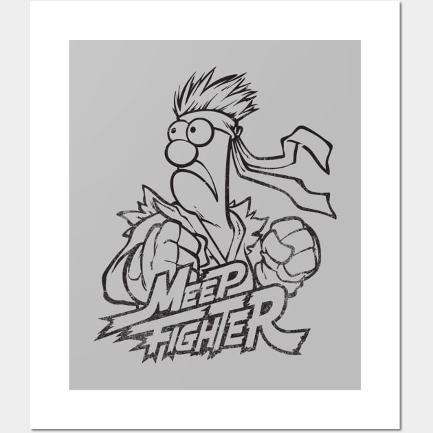 Meep Muppet Beaker | Art Board Print