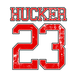 HUCKER Twenty Three Red T-Shirt