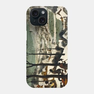 Hunters in the Snow (Winter) by Pieter Bruegel the Elder Phone Case