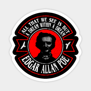 Edgar Allan Poe Magnet