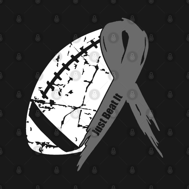 Juvenile Diabetes Awareness Football Ribbon by KHANH HUYEN