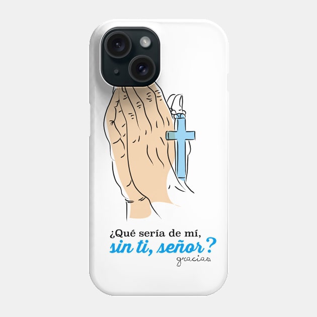 jesus, cristo, dios, jesuscristo, vector, dibujo, cristianismo, cristiano Phone Case by linearte