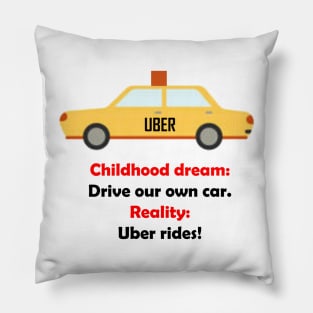 Uber Ride Pillow