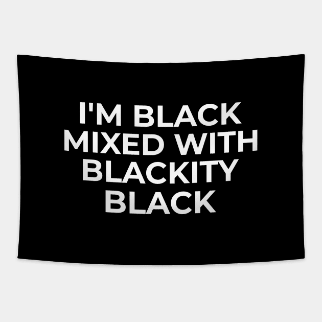 Black Mixed with Blackity Black Tapestry by Pro Melanin Brand