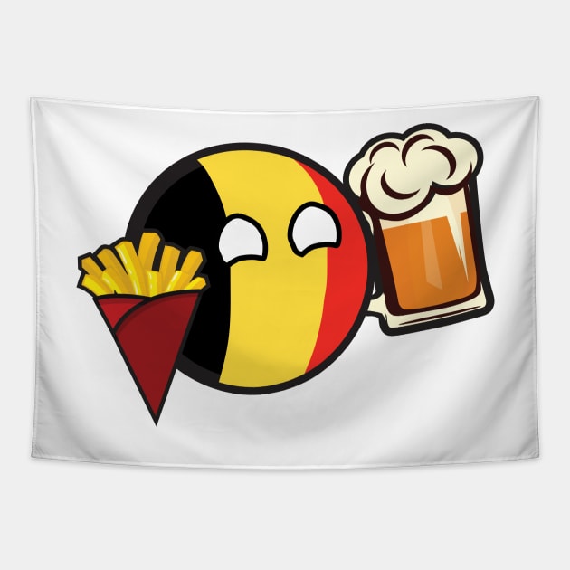 BelgianBall Tapestry by GoonyGoat