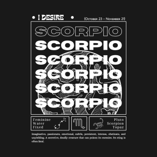 Scorpio zodiac sign T-Shirt