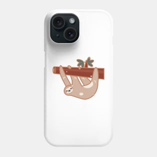 Sloth on a branch. Phone Case
