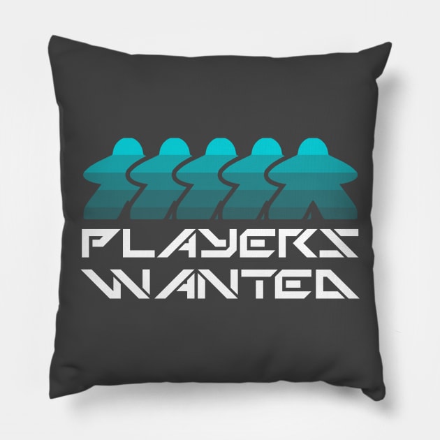 players wanted! Pillow by k4k7uz