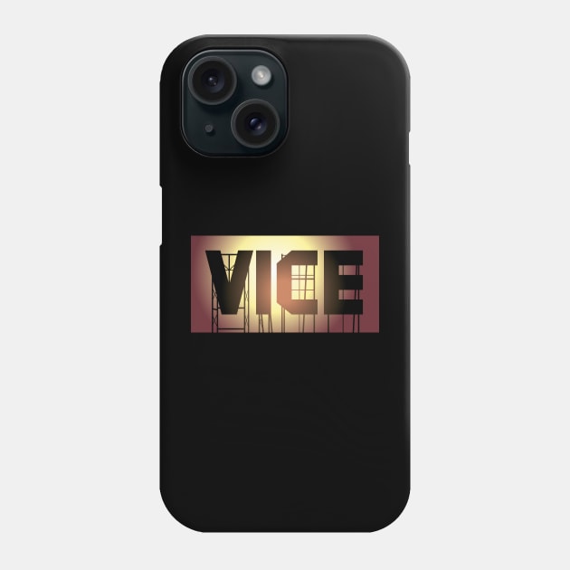 VICE Sunrise - GTA 6 Phone Case by TheVectorMonkeys