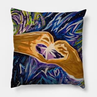 Across the Universe by Scott Hulderson Pillow