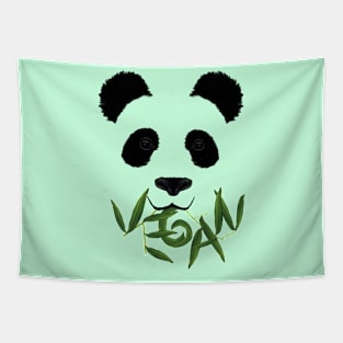 Vegan Panda Tapestry