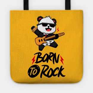 Born To Rock Panda Tote
