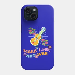 Make love not war Phone Case