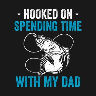 Fishing with Daddy Father and Son Fishing with Dad T-Shirt