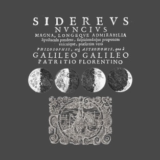 Galileo Galilei Sidereus Nuncius T-Shirt