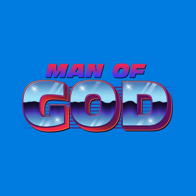 Man of God Christian Superhero by JayJayJackson