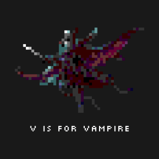 V is for Vampire T-Shirt