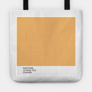 pantone 13-0932 TCX Cornsilk Tote