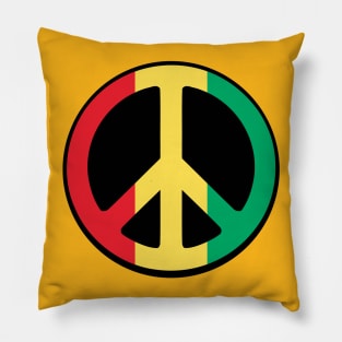 Rasta Peace Pillow