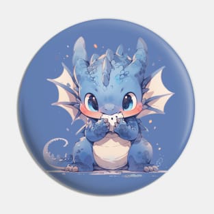 Hungry baby dragon Pin