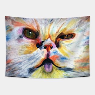 Derpy cat Tapestry