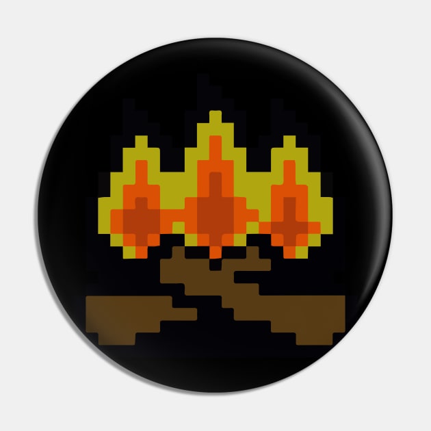 firemaking Pin by Walsu