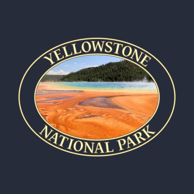 Grand Prismatic Spring at Yellowstone National Park in Wyoming by GentleSeas
