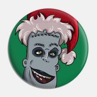 Frankenstein Claus Pin