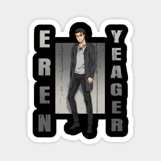 Eren Yeager: Attack on Titan Magnet