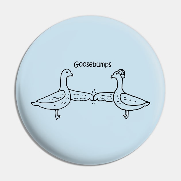 Goosebumps Pocket Pin by PelicanAndWolf