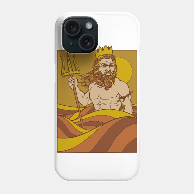 Poseidon Phone Case by viSionDesign