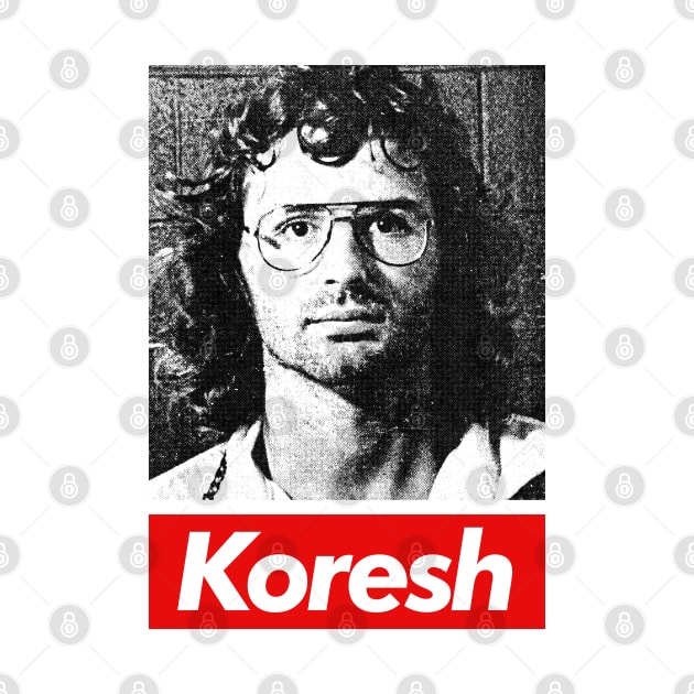 David Koresh // 90s Style Aesthetic Tribute Design by DankFutura