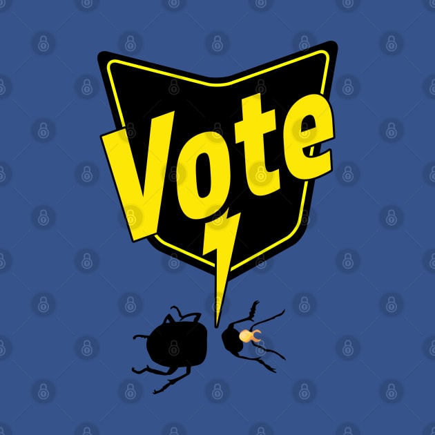 Know Your Parasites Vote Bug Spray by OrangeMonkeyArt