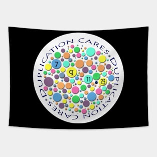 Duplication Cares Full Color Tapestry