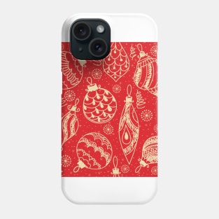 Christmas tree toys Phone Case