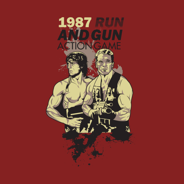 1987 RUN AND GUN ACTION GAME by Artillery26