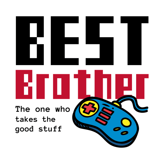 Best Brother Gamer by DC Bell Design