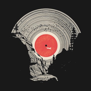 Forest Silence Vinyl T-Shirt