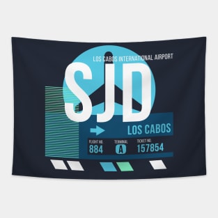 Los Cabos (SJD) Mexico // Sunset Baggage Tag Tapestry