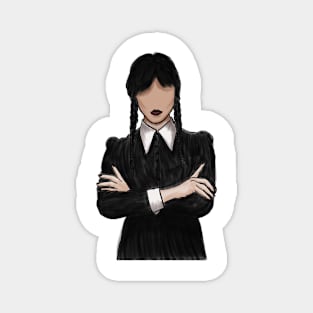 Wednesday Addams Magnet