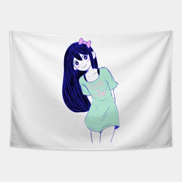 OMORI- Aubrey Tapestry by marryslinter