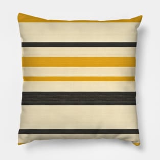 Yellow Boho Mudcloth Abstract Pattern Pillow