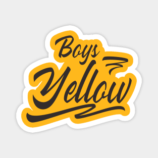 Boys yellow Magnet