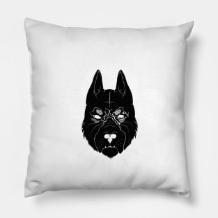 Hellhound- Black Pillow