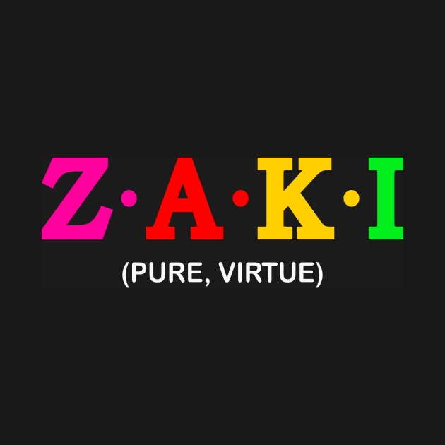 Zaki  - Pure, Virtue by Koolstudio