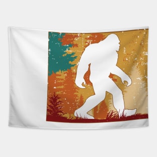 Bigfoot Retro Vintage Sasquatch Wyoming Tapestry