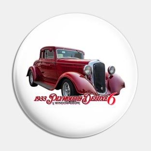 1933 Plymouth Deluxe Six 5 Window Coupe Pin