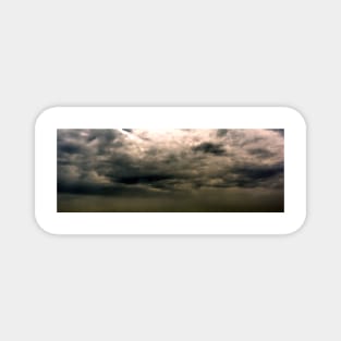 Texture of dark dramatic cloudy sky Magnet