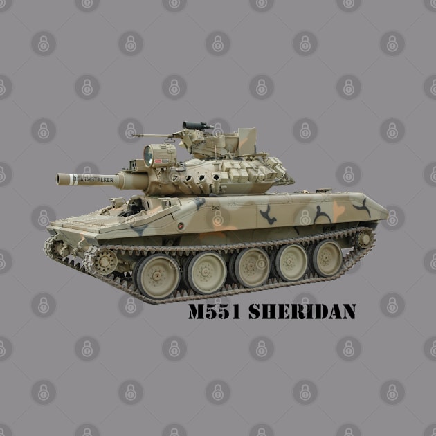 M551 Sheridan by Toadman's Tank Pictures Shop