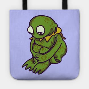 sad slumped kermit the frog / the muppets meme Tote